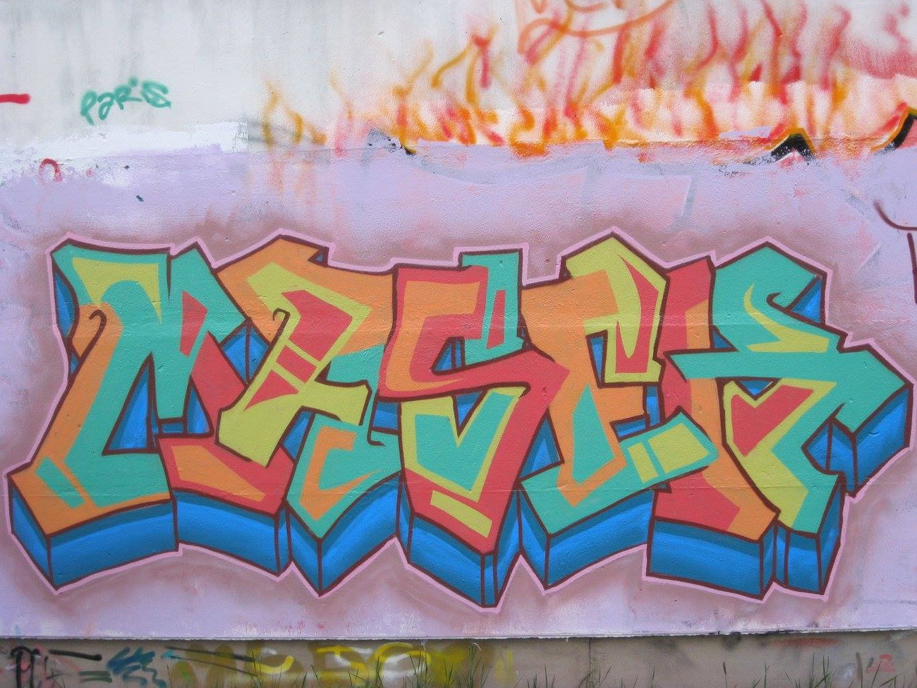 Graffiti Wall - Photo by writingMasek