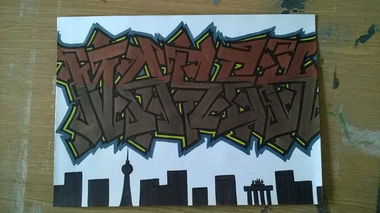 Graffiti Wall - Photo by writingMasek