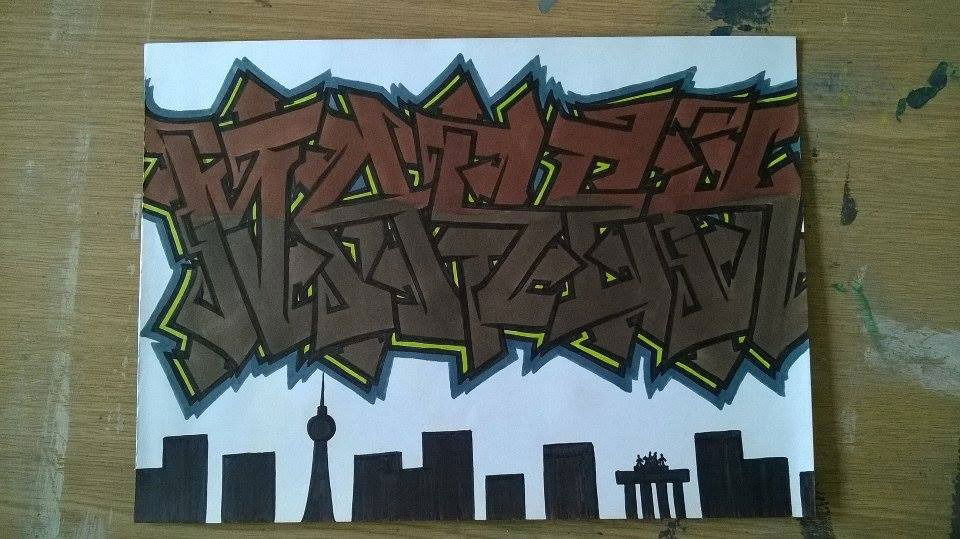 Graffiti Wall - Photo by writingMasek