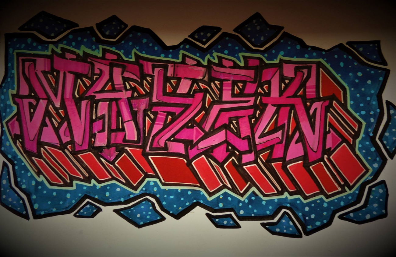 Graffiti Wall - Photo by writingMasek