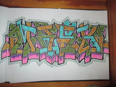 Graffiti Wall - Photo by writingMasek