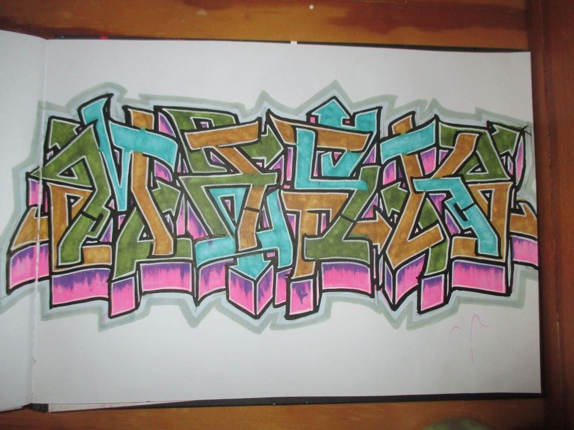 Graffiti Wall - Photo by writingMasek