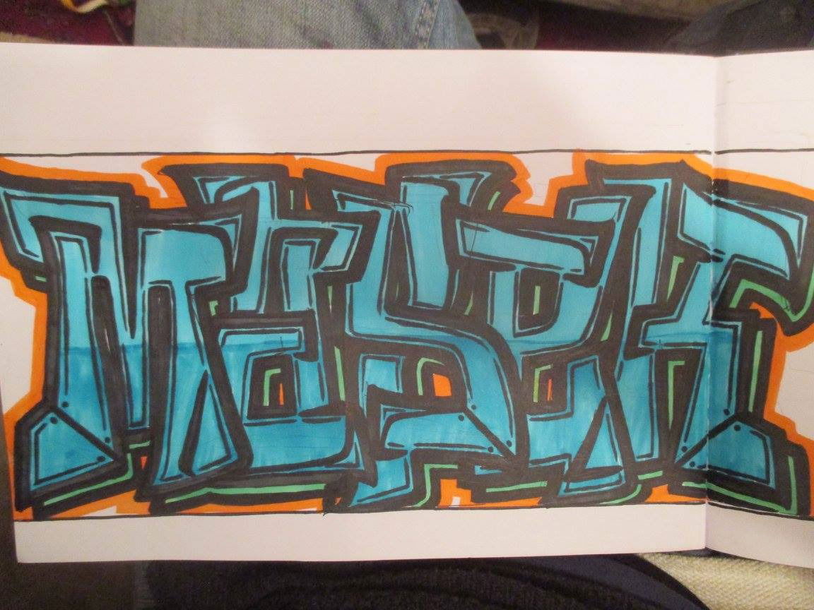 Graffiti Wall - Photo by writingMasek