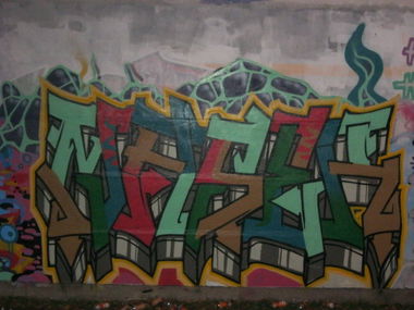 Graffiti Wall - Photo by writingMasek