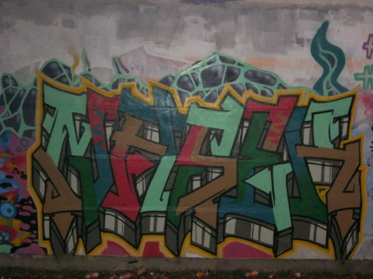 Graffiti Wall - Photo by writingMasek