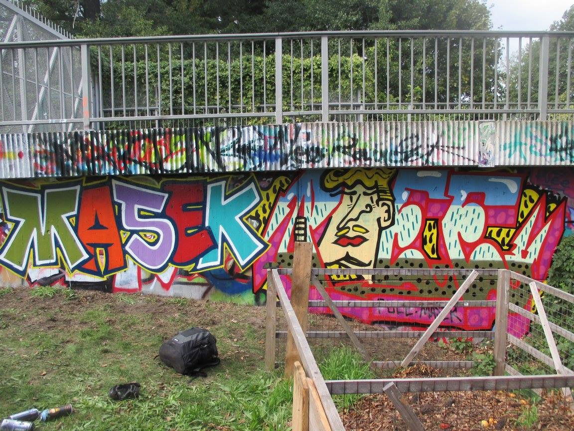 Graffiti Wall - Photo by writingMasek