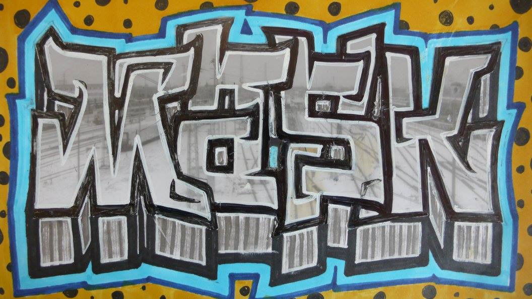 Graffiti Wall - Photo by writingMasek