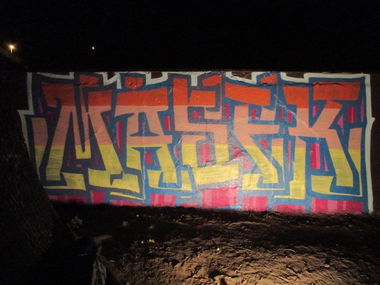 Graffiti Wall - Photo by writingMasek