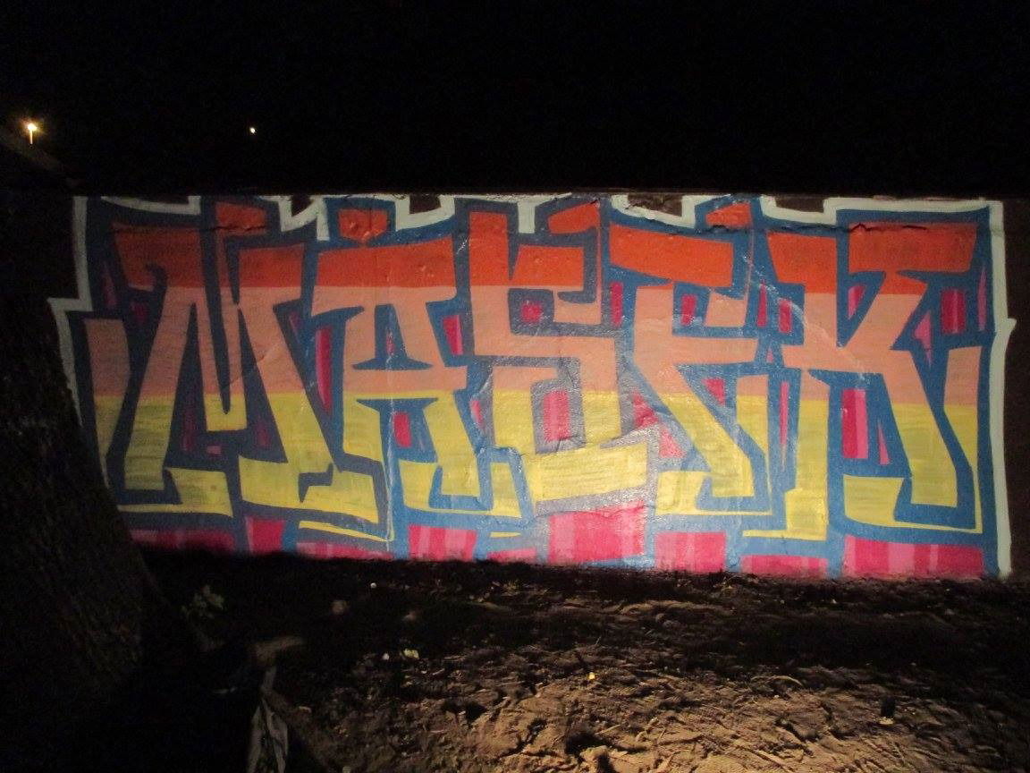 Graffiti Wall - Photo by writingMasek