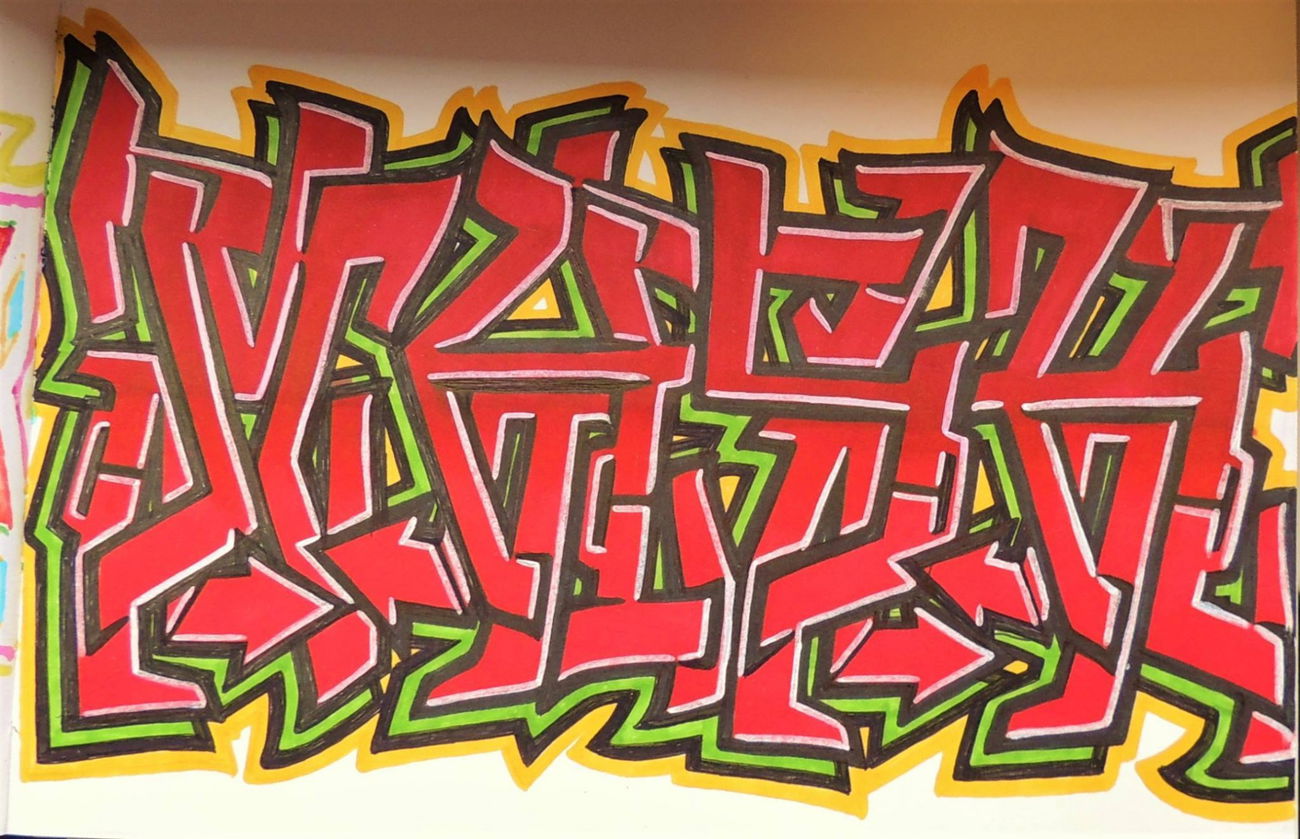 Graffiti Wall - Photo by writingMasek