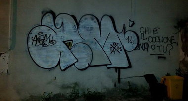 Graffiti Bombing - Photo by writinghardcore - Anem, OTCK