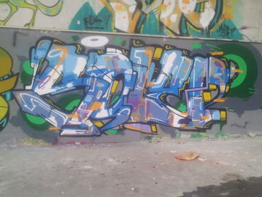 Graffiti Wall - Photo by wsb - sole, wsb (2014)