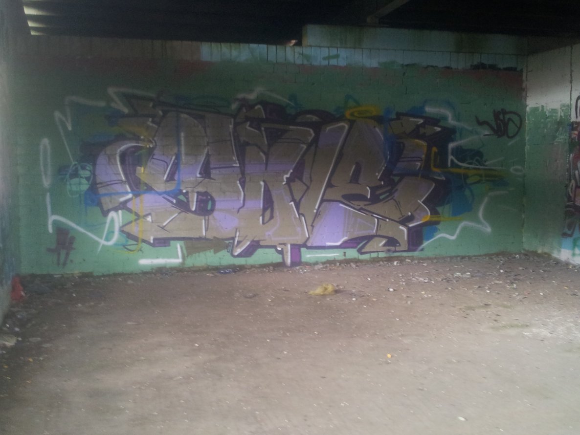 Graffiti Wall - Photo by wsb