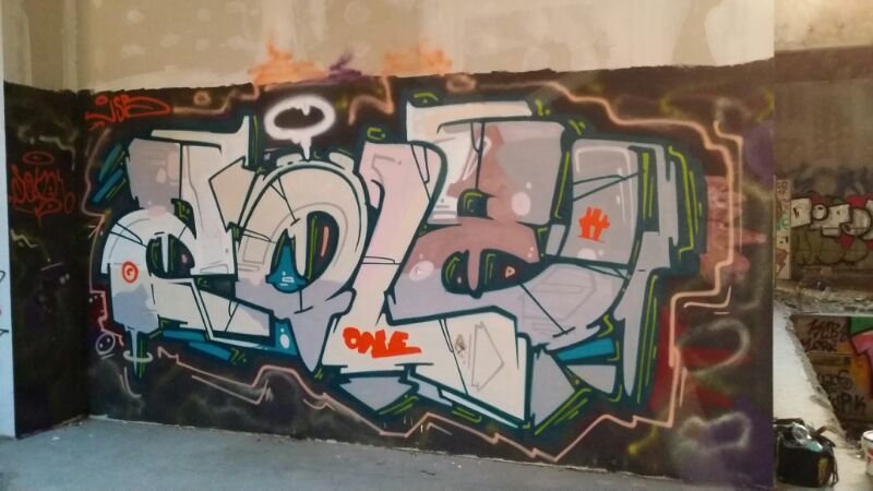Graffiti Wall - Photo by wsb - sole, wsb (2014)