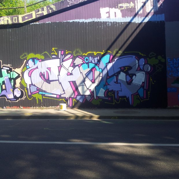 Graffiti Wall - Photo by wsb - shole (2014)