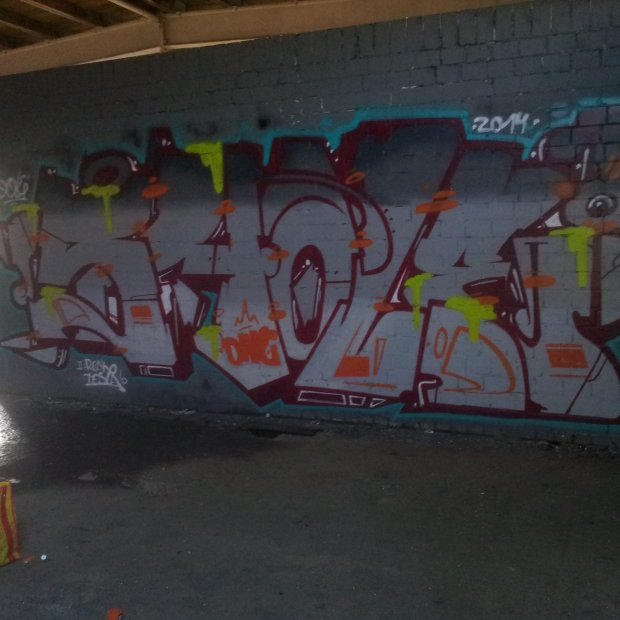 Graffiti Wall - Photo by wsb - shole (2014)