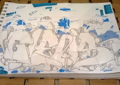 Graffiti Sketch - Photo by wsb - gleis (2014)
