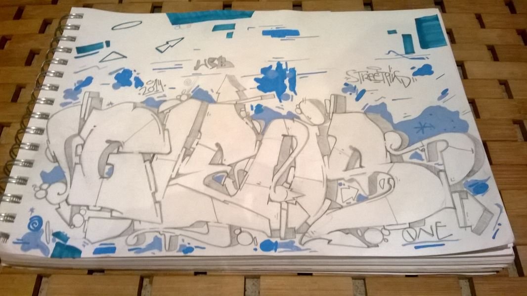 Graffiti Sketch - Photo by wsb - gleis (2014)