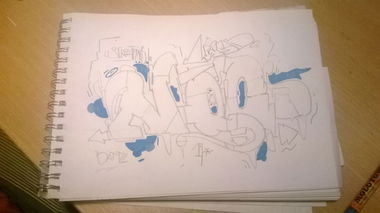 Graffiti Wall - Photo by wsb (2014)