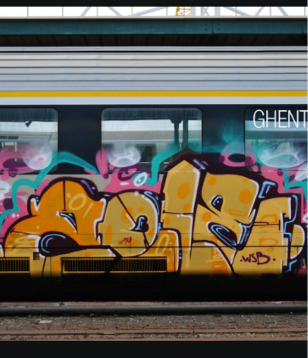 Graffiti Train - Photo by wsb - sole, wsb (2014)