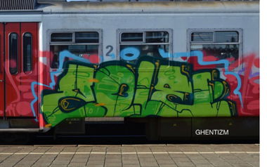 Graffiti Train - Photo by wsb - SOLE., w$B (2014)