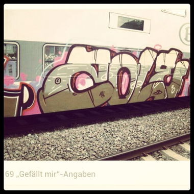Graffiti Train - Photo by wsb - sole, wsb (2014)
