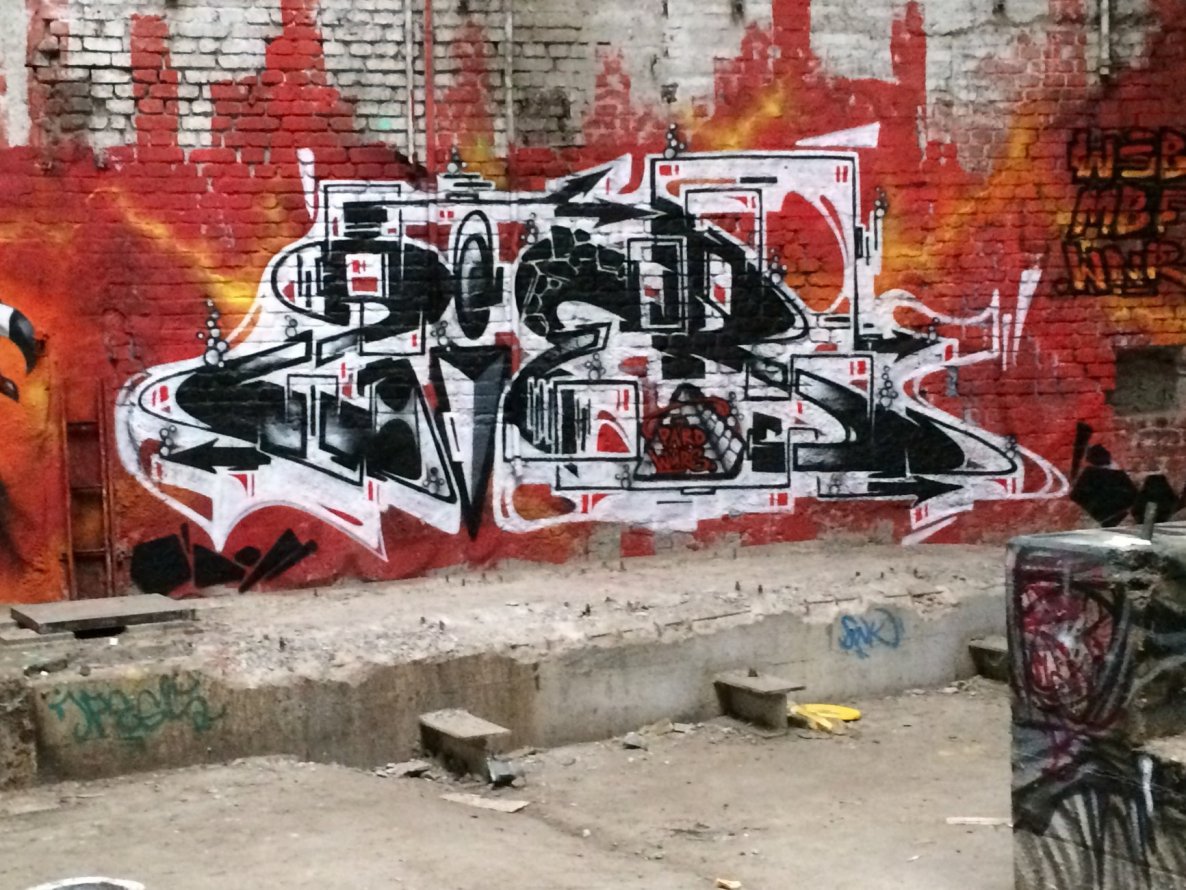 Graffiti Wall - Photo by wsb - Zier, wnr (2015)
