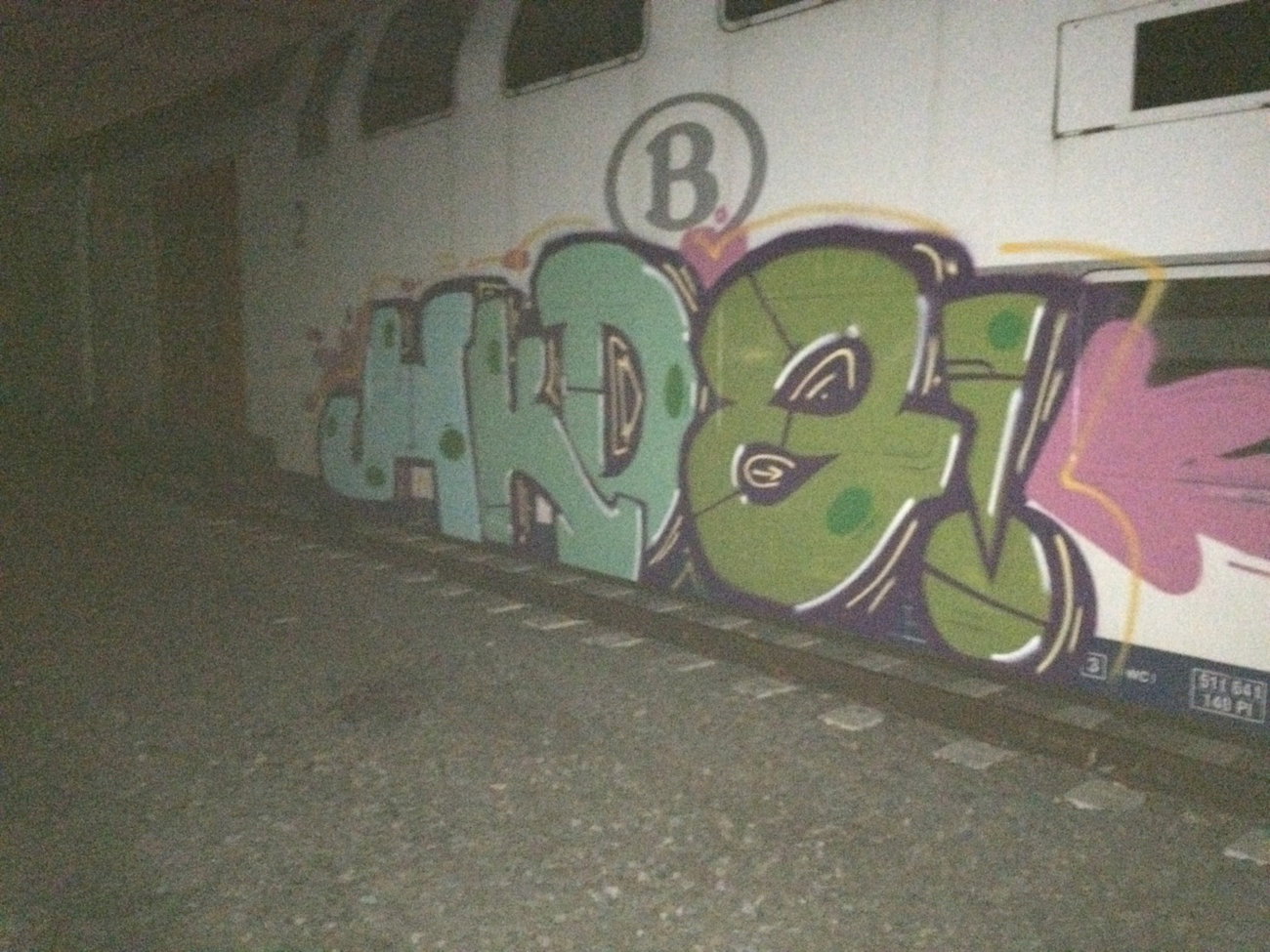 Graffiti Train - Photo by wsb (2015)