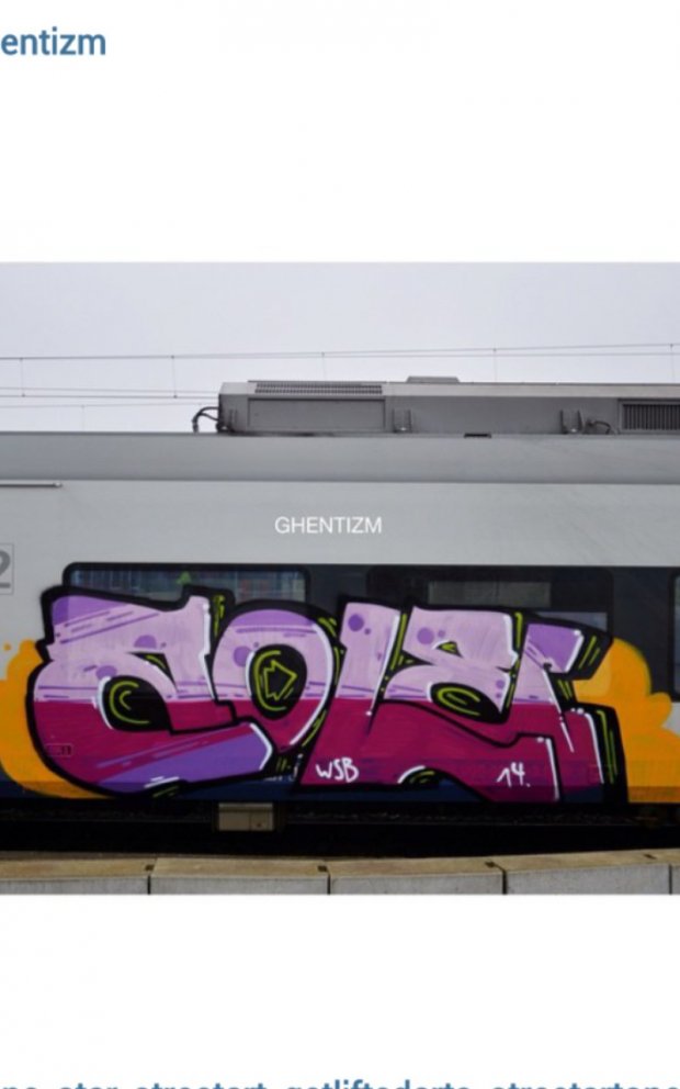 Graffiti Train - Photo by wsb - sole (2014)