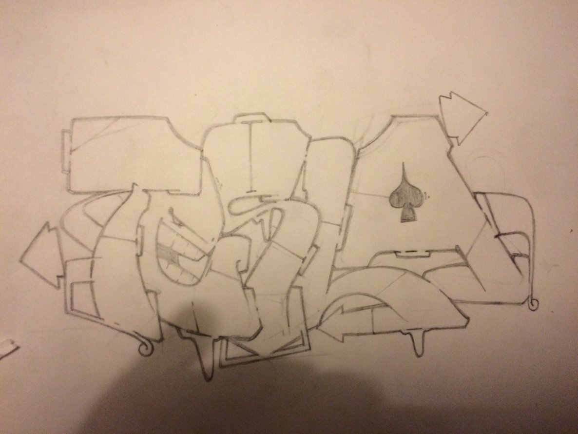 Graffiti Wall - Photo by wsb - Tesla (2015)