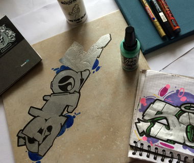 Graffiti Sketch - Photo by wsb