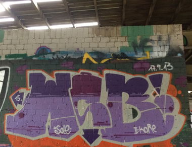 Graffiti Wall - Photo by wsb (2015)