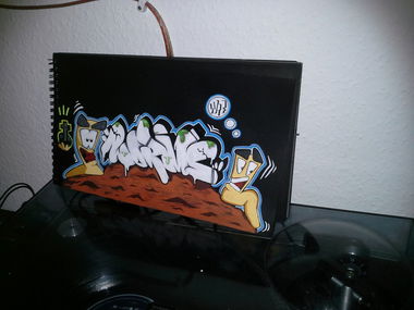 Graffiti Sketch - Photo by wtf - wtf, Worms