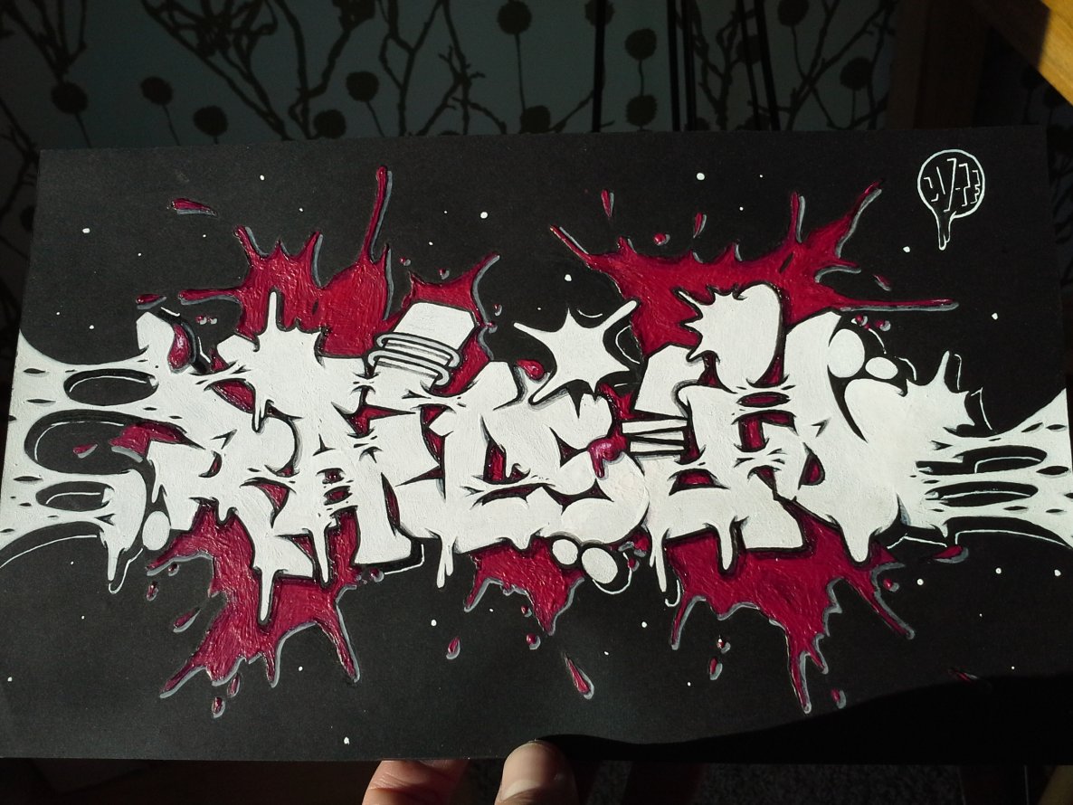 Graffiti Sketch - Photo by wtf - wtf, Railslide