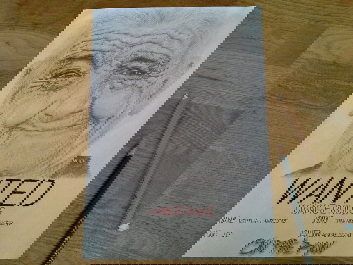 Graffiti Sketch - Photo by wtf - wanted, on, the