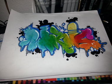 Graffiti Sketch - Photo by wtf