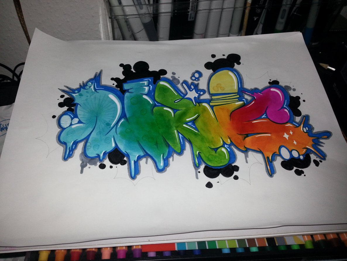 Graffiti Sketch - Photo by wtf
