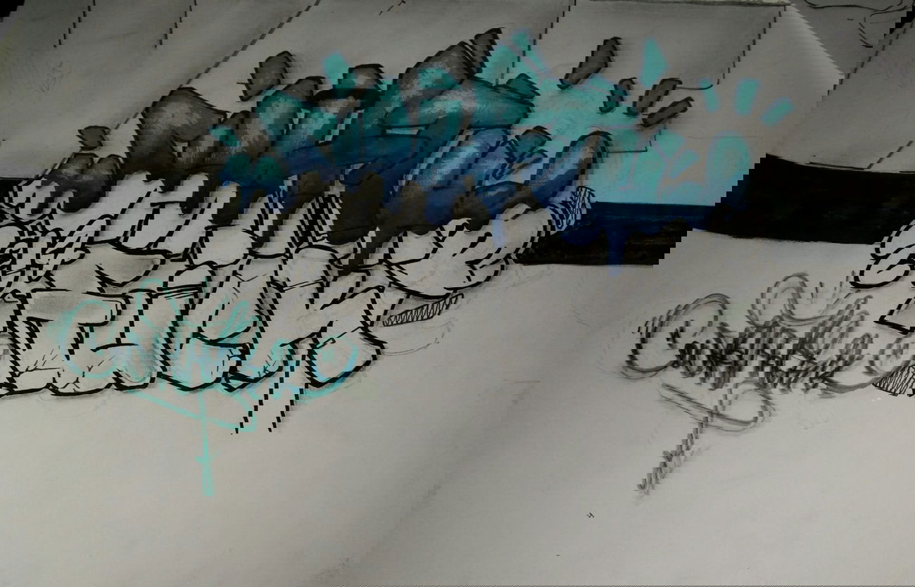 Graffiti Sketch - Photo by wtf - what, the, fuck