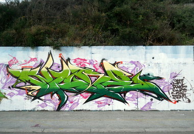 Graffiti Wall in Split - Photo by wuper