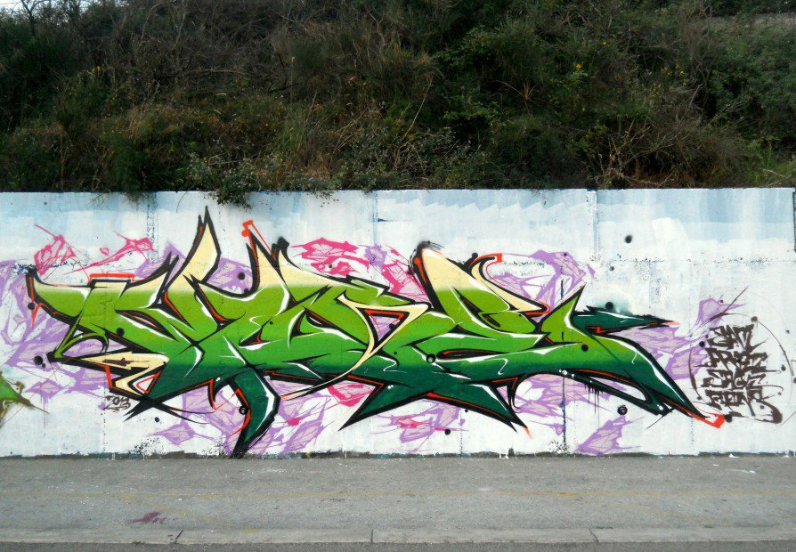 Graffiti Wall in Split - Photo by wuper