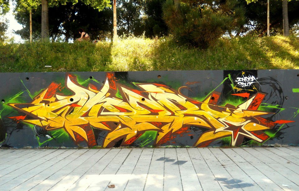 Graffiti Wall in Split - Photo by wuper (2013)