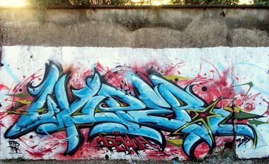 Graffiti Wall in Derventa - Photo by wuper (2013)