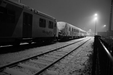 Graffiti Train in Maastricht - Photo by wypad_z_baru - CZUB, WBS (2013)