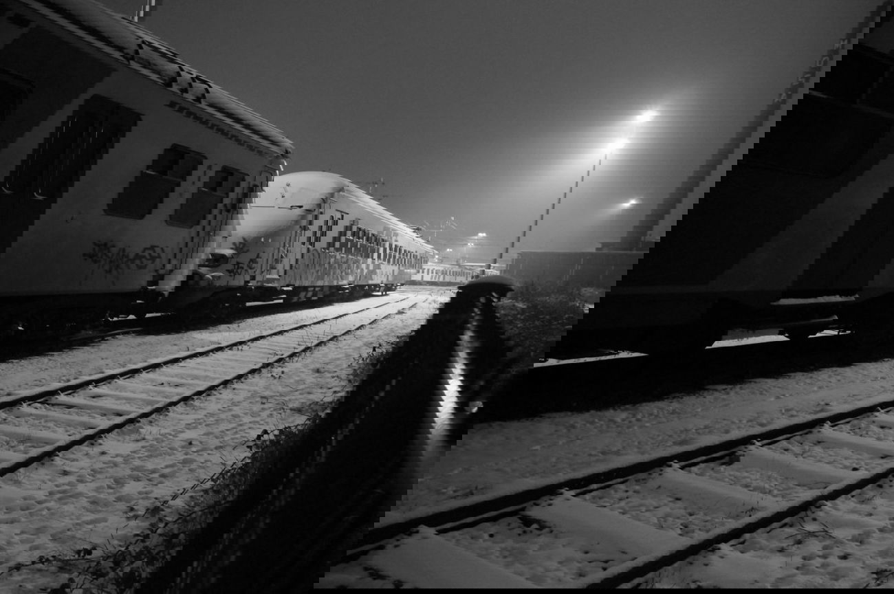 Graffiti Train in Maastricht - Photo by wypad_z_baru - CZUB, WBS (2013)