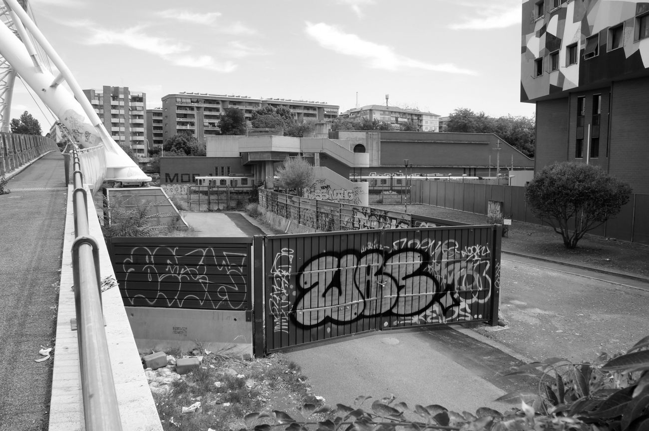 Graffiti Train in Roma garbatella - Photo by wypad_z_baru (2019)
