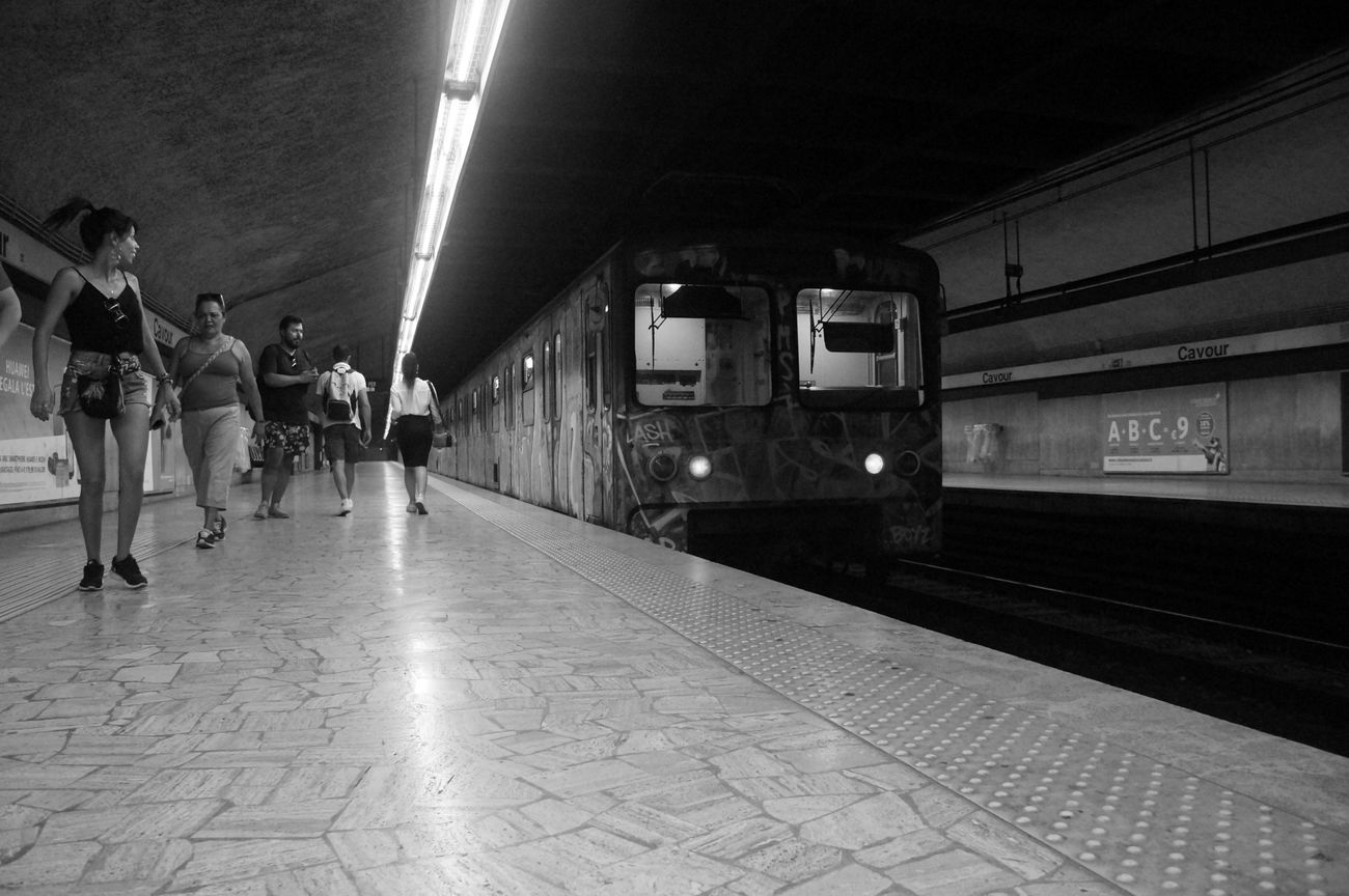 Graffiti Train in Roma cavour - Photo by wypad_z_baru (2019)