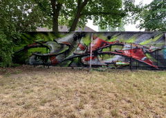 Graffiti Wall - Photo by x9 - graffiti, potsdam, x9 (2021)