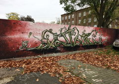 Graffiti Wall - Photo by x9 (2017)