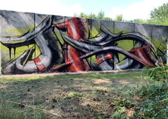 Graffiti Wall - Photo by x9 - graffiti, potsdam, xnine (2021)