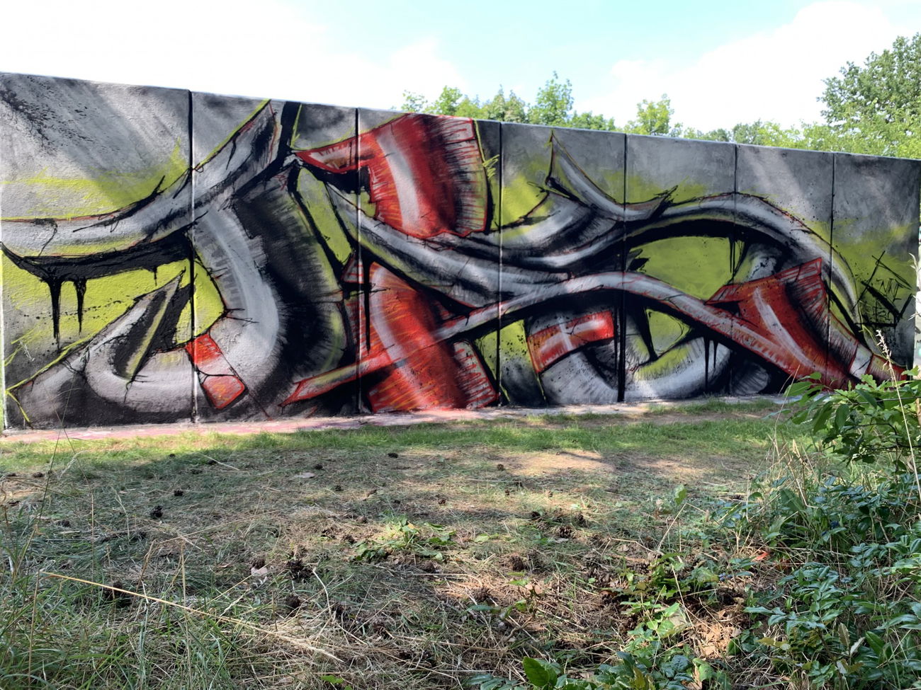 Graffiti Wall - Photo by x9 - graffiti, potsdam, xnine (2021)
